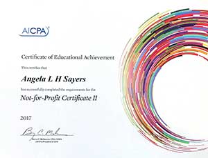 AICPA Certificate of Achievement